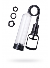 Вакуумная помпа A-toys с уплотнителем и эрекционными кольцами - A-toys - в Воронеже купить с доставкой