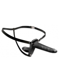 Женский страпон с вагинальной пробкой Double Penetrix Strap-on - 15 см. - Pipedream - купить с доставкой в Воронеже