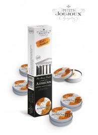 Набор из 5 свечей Petits Joujoux Athens с ароматом муската и пачули - MyStim - купить с доставкой в Воронеже