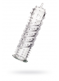 Прозрачная насадка на пенис TOYFA A-Toys - 15,5 см. - A-toys - в Воронеже купить с доставкой