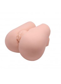 Реалистичный мастурбатор с вибрацией и двумя тоннелями - вагиной и анусом - Baile - в Воронеже купить с доставкой