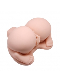 Реалистичная попка с 2 любовными тоннелями и вибрацией - Baile - в Воронеже купить с доставкой