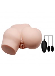 Телесный полуторс с двумя любовными тоннелями и вибрацией - Baile - в Воронеже купить с доставкой