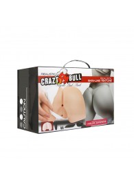 Вагина и попка с вибрацией CRAZY BULL - Baile - в Воронеже купить с доставкой