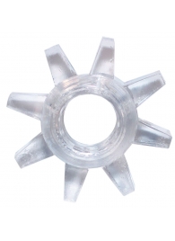 Прозрачное эрекционное кольцо Rings Cogweel - Lola Games - в Воронеже купить с доставкой