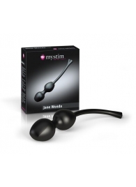 Вагинальные шарики на сцепке с миостимуляцией Jane Wonda - MyStim - купить с доставкой в Воронеже