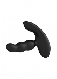 Черный силиконовый стимулятор простаты Levett Nitoc с пультом ДУ - Levett - в Воронеже купить с доставкой