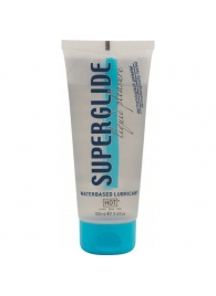 Интимная смазка на водной основе Superglide - 100 мл. - HOT - купить с доставкой в Воронеже