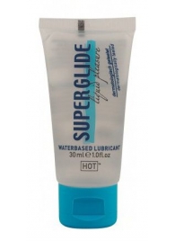 Гель-смазка на водной основе для чувствительной кожи Superglide - 30 мл. - HOT - купить с доставкой в Воронеже