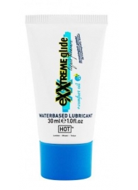 Анальная гель-смазка на водной основе Exxtreme Glide - 30 мл. - HOT - купить с доставкой в Воронеже