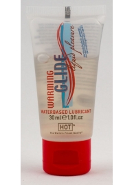 Смазка на водной основе Warming Glide с согревающим эффектом, 30 мл. - HOT - купить с доставкой в Воронеже