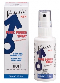 Стимулирующий спрей для мужчин V-activ - 50 мл. - HOT - купить с доставкой в Воронеже