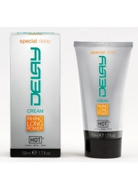 Крем-пролонгатор  для мужчин Delay - 50 мл. - HOT - купить с доставкой в Воронеже