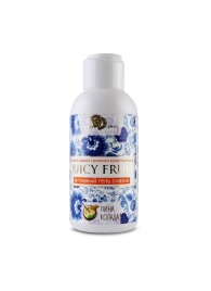 Интимный гель на водной основе JUICY FRUIT с ароматом пина колада - 100 мл. - БиоМед - купить с доставкой в Воронеже