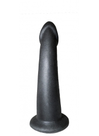 Чёрная насадка на пояс харнесс PLATINUM BENT 2 - LOVETOY (А-Полимер) - купить с доставкой в Воронеже