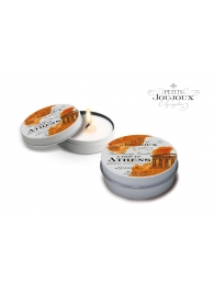 Массажная свеча Petits Joujoux Athens с ароматом муската и пачули - 33 гр. - MyStim - купить с доставкой в Воронеже