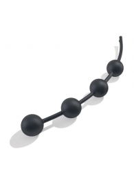 Большая анальная цепочка для электростимуляции Booty Garland L - 40 см. - MyStim - купить с доставкой в Воронеже