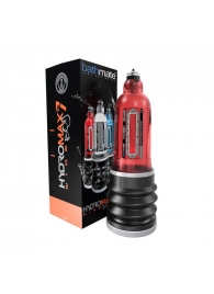 Красная гидропомпа HydroMAX7 Wide Boy - Bathmate - в Воронеже купить с доставкой