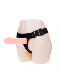 Телесный фаллоимитатор на трусиках Jessica Strap-On - 15,5 см. - Baile - купить с доставкой в Воронеже