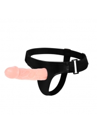 Телесный фаллоимитатор на трусиках Jessica Strap-On - 15,5 см. - Baile - купить с доставкой в Воронеже