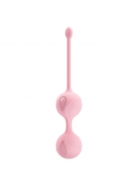 Нежно-розовые вагинальные шарики Kegel Tighten Up I - Baile