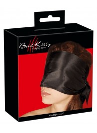Широкая повязка-шарф на глаза Bad Kitty Bondage Scarf - Orion - купить с доставкой в Воронеже