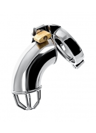 Серебристый мужской пояс верности TOYFA Metal - ToyFa - купить с доставкой в Воронеже