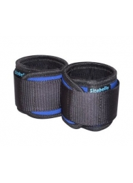 Сине-черные неопреновые наручники - Sitabella - купить с доставкой в Воронеже