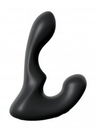 Черный анальный вибростимулятор P-Spot Milker - 14 см. - Pipedream - в Воронеже купить с доставкой