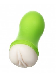 Мастурбатор-вагина A-Toys в зеленой колбе - A-toys - в Воронеже купить с доставкой