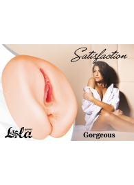 Мастурбатор с 2 тоннелями Satisfaction Gorgeous - Lola Games - в Воронеже купить с доставкой