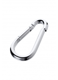 Серебристый карабин TOYFA Metal - ToyFa - купить с доставкой в Воронеже