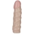 Рельефная насадка для трусиков Vac-U-Lock 6  Raging hard-On Dong - 14,7 см. - Doc Johnson - купить с доставкой в Воронеже