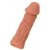 Телесная реалистичная насадка KOKOS Extreme Sleeve 05 с дополнительной стимуляцией - 12,7 см. - KOKOS - в Воронеже купить с доставкой