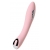 Розовый силиконовый вибратор с электростимуляцией TESLA G-POINT - 21 см. - ToyFa - купить с доставкой в Воронеже
