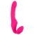 Розовый безремневой страпон с вибрацией - Orion - купить с доставкой в Воронеже