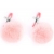 Зажимы для сосков с розовым пушком - Notabu - купить с доставкой в Воронеже