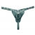 Изумрудные трусики с кольцом для страпона Ladys Arsenal - БДСМ Арсенал - купить с доставкой в Воронеже