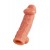 Телесная насадка на фаллос с фиксацией мошонки EXTREME SLEEVE - 15,6 см. - KOKOS - в Воронеже купить с доставкой