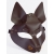 Коричневая маска Wolf - Sitabella - купить с доставкой в Воронеже