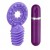 Фиолетовое эрекционное виброкольцо с 10 режимами вибрации Dash - NMC - в Воронеже купить с доставкой