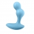 Голубой анальный вибростимулятор Deep Driver - 11,2 см. - Satisfyer - в Воронеже купить с доставкой