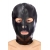 Маска-шлем с прорезями для глаз и рта - Fetish Tentation - купить с доставкой в Воронеже