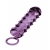 Закрытая фиолетовая насадка с пупырышками SAMURAI PENIS SLEEVE PURPLE - 14,5 см. - NMC - в Воронеже купить с доставкой