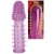 Фиолетовая насадка, удлиняющая половой член - 13,5 см. - Toyfa Basic - в Воронеже купить с доставкой