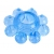 Голубая гелевая насадка-цветок - Toyfa Basic - в Воронеже купить с доставкой