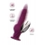Фиолетовая мини-машина для секса Striker с пультом ДУ - 23,5 см. - ToyFa - купить с доставкой в Воронеже