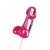 Розовый леденец в форме члена со вкусом айриш крим - 80 гр. - Sosuчki - купить с доставкой в Воронеже