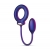 Фиолетовое эрекционное виброкольцо с анальным шариком Eclipse - ONE DC B.V. - в Воронеже купить с доставкой