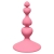 Розовая анальная пробка Sweetheart Plug Pink - 10 см. - Lola Games